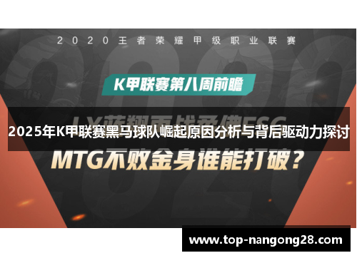 2025年K甲联赛黑马球队崛起原因分析与背后驱动力探讨